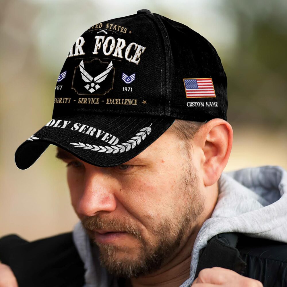 US Air Force, E 7 Air Force First Sergeant - Classic Cap - Image 3