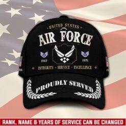 US Air Force, E 7 Air Force First Sergeant - Classic Cap