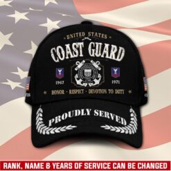 US Coast Guard, E 7 Red - Classic Cap