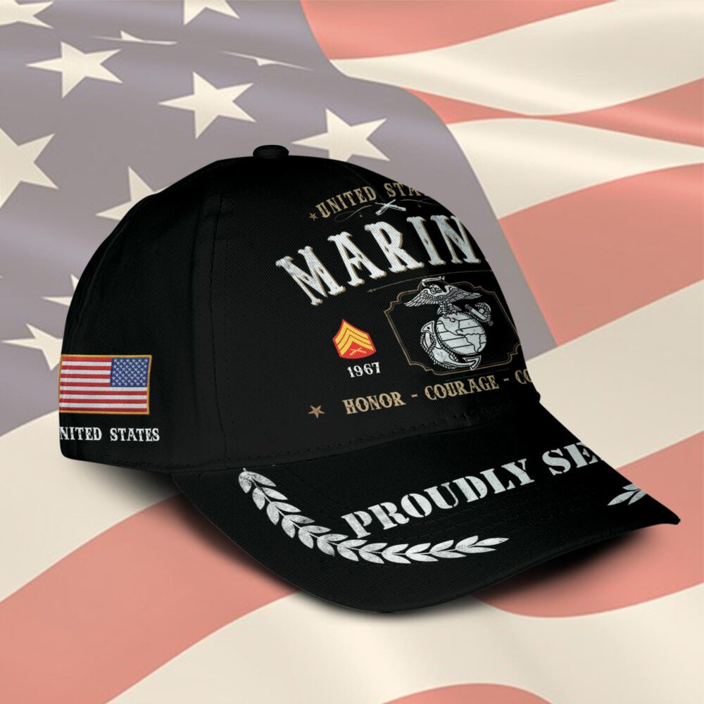 US Marine Corps, Life And Pride - Classic Cap - Image 2