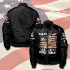 US Army, Lest We Forget - Bomber Jacket