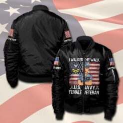 US Navy, E 6 Red - Bomber Jacket
