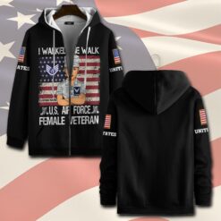 US Air Force , E 6 Air Force Technical Sergeant - Zip Hoodie