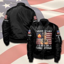 US Marine Corps, Lest We Forget - Bomber Jacket