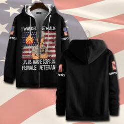 US Marine Corps, Proud To Have Served - Zip Hoodie