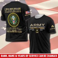 US Army, Honor The Fallen - T-Shirt
