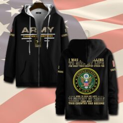 US Army, O 6 Army Colonel - Zip Hoodie