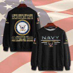 US Navy, E 5 Red - Sweatshirt
