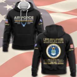 US Air Force , Honoring All Who Served - Hoodie
