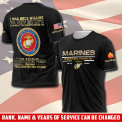US Marine Corps, All Gave Some, Some Gave All - T-Shirt