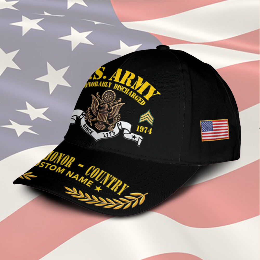 US Army, E 3 Army Private First Class - Classic Cap - Image 2
