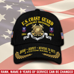 US Coast Guard, E 3 Blue - Classic Cap