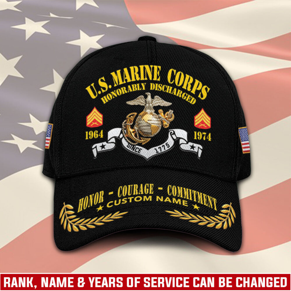 US Marine Corps, E 3 Marines Lance Corporal - Classic Cap