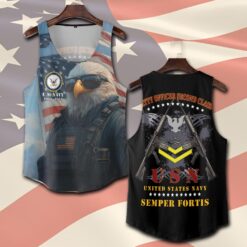 US Navy, E 4 Gold - Tank-Top