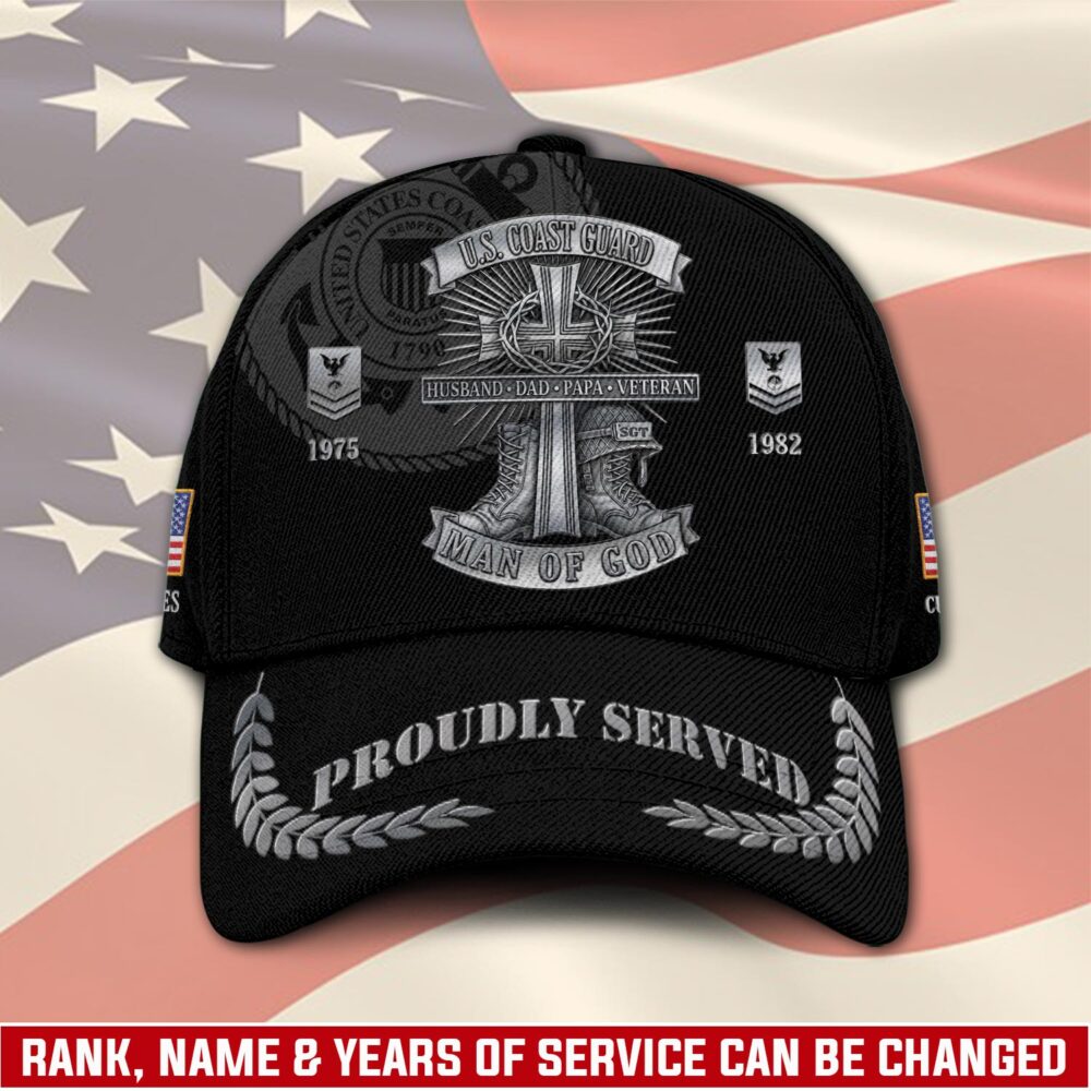 US Coast Guard, E 9 Gold - Classic Cap