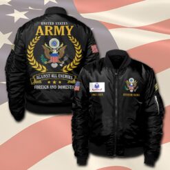 US Army, E 8 Army Master Sergeant - Bomber Jacket