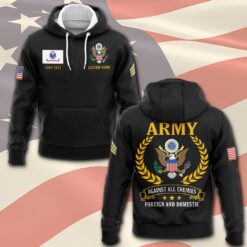 US Army, O 2 Army First Lieutenant - Hoodie