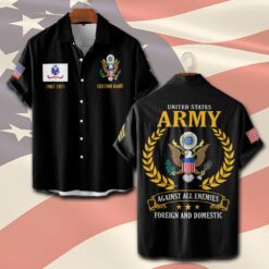 US Army, E 6 Army Specialist - Short Sleeve Button Shirt