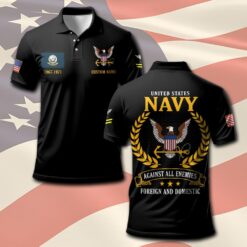 US Navy, Proud Veteran - Polo Shirt