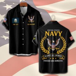US Navy, All Gave Some, Some Gave All - Short Sleeve Button Shirt