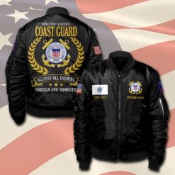 US Coast Guard, Second To None - Bomber Jacket