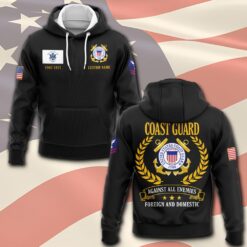 US Coast Guard, No One Fights Alone - Hoodie