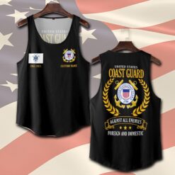 US Coast Guard, No One Fights Alone - Tank-Top