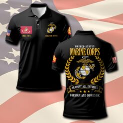 US Marine Corps, Freedom Over Fear - Polo Shirt