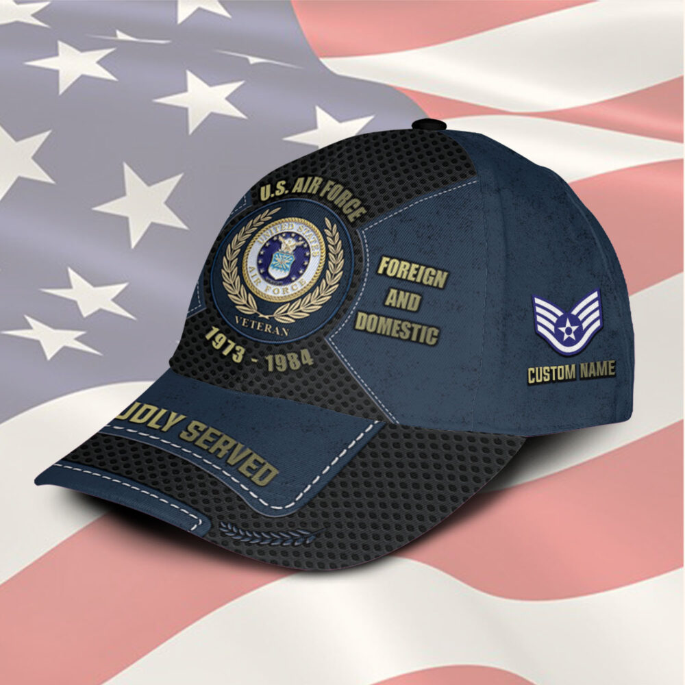 US Air Force, Remember - Honor - Respect - Classic Cap - Image 2