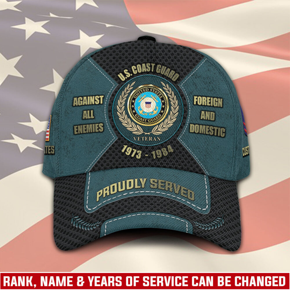 US Coast Guard, Defender of Freedom - Classic Cap