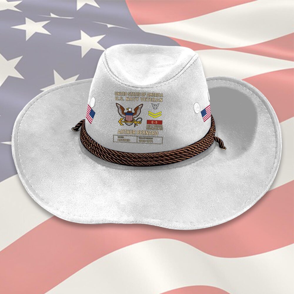 US Navy, Semper Fortis - Cowboy Hat - Image 6