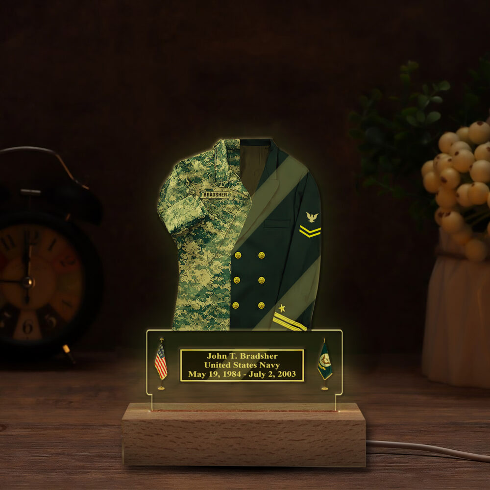 US Navy, The Sea is Ours - Personalized Led Lamp - Image 5