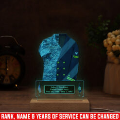 US Navy, The Sea is Ours - Personalized Led Lamp