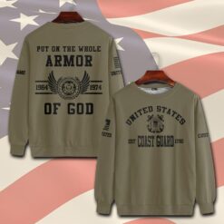 US Coast Guard, E 9 Gold - Sweatshirt