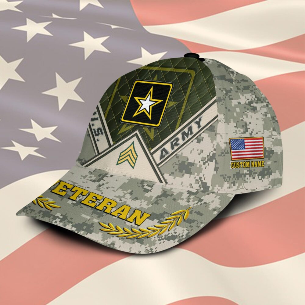 US Army, Honor, Duty, Service - Classic Cap - Image 2