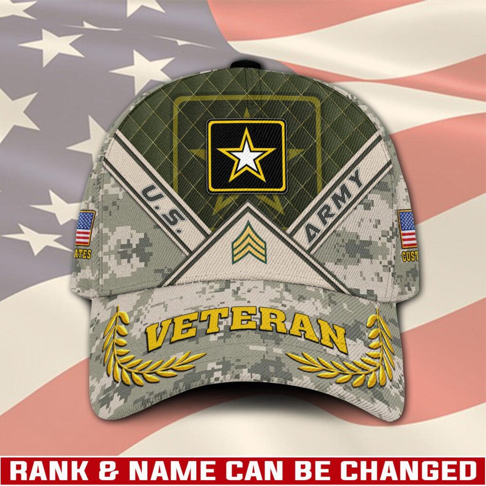 US Army, Honor, Duty, Service - Classic Cap