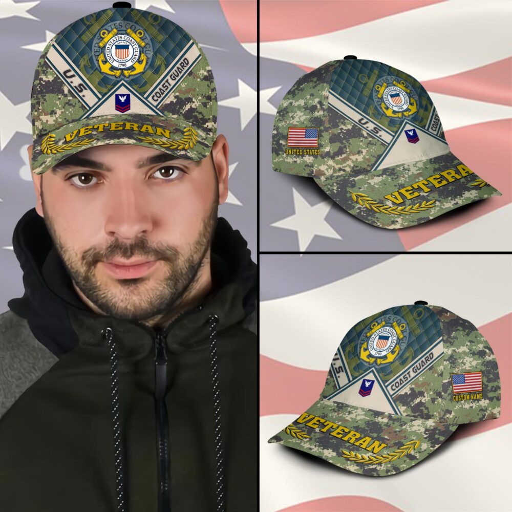 US Coast Guard, Freedom Isn't Free - Classic Cap - Image 3