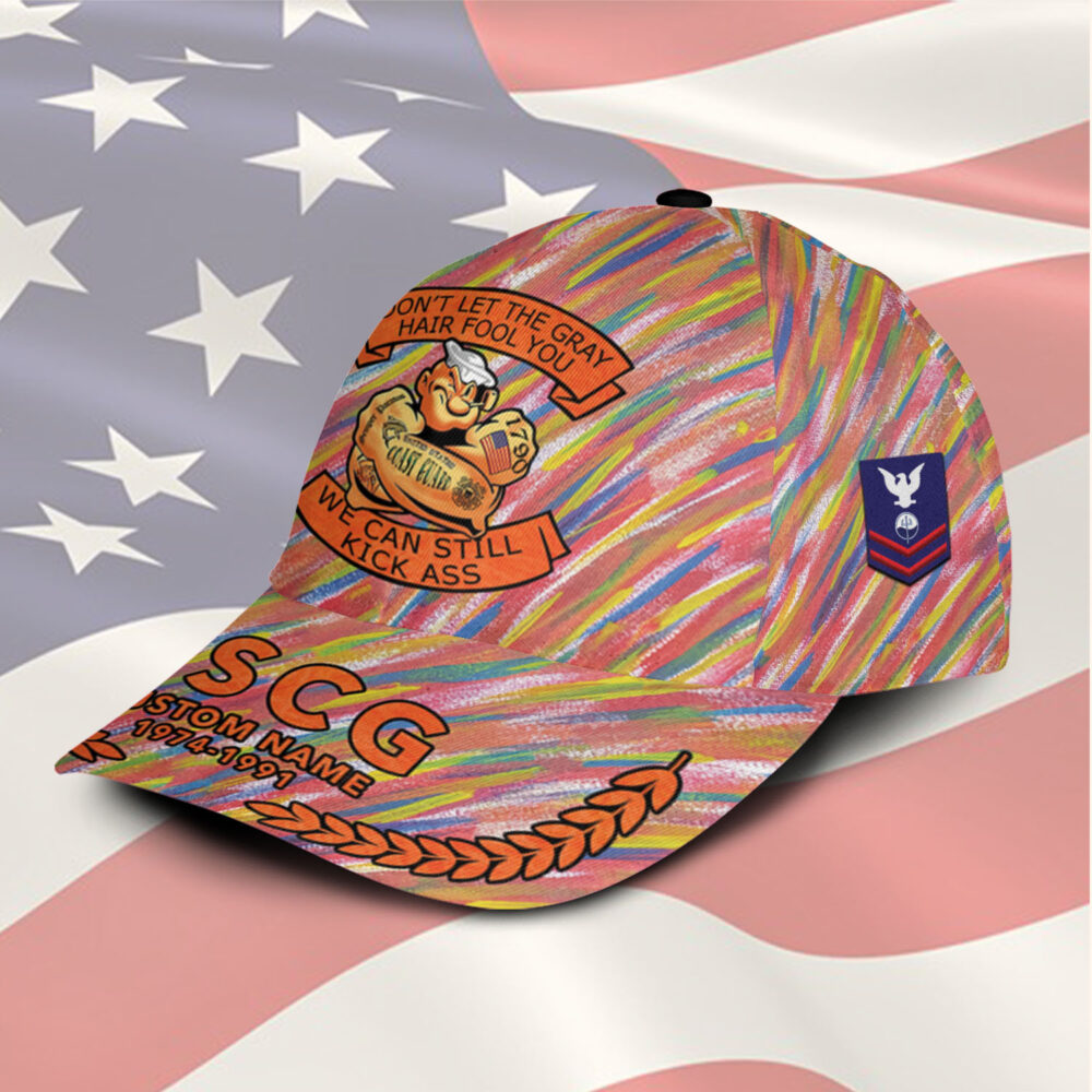US Coast Guard, E 7 Red - Classic Cap - Image 2