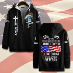 US Air Force , O 3 Air Force Captain - Zip Hoodie