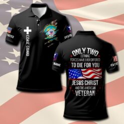 US Coast Guard, Land Of The Free, Because Of The Brave - Polo Shirt