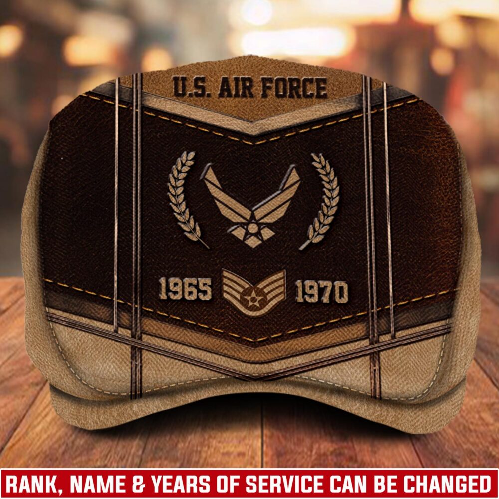 US Air Force , E 7 Air Force Master Sergeant - Jeff Cap