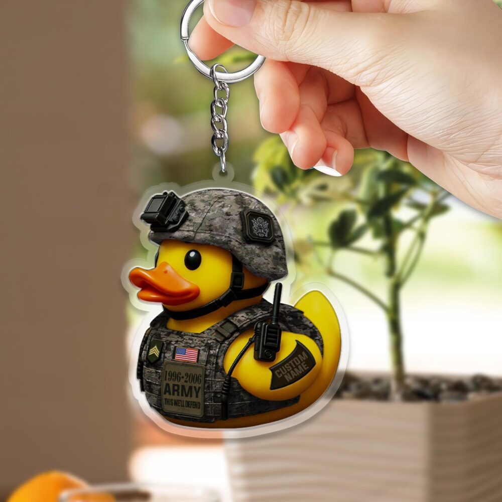 US Army, Remember - Honor - Respect - Acrylic Keychain - Image 2