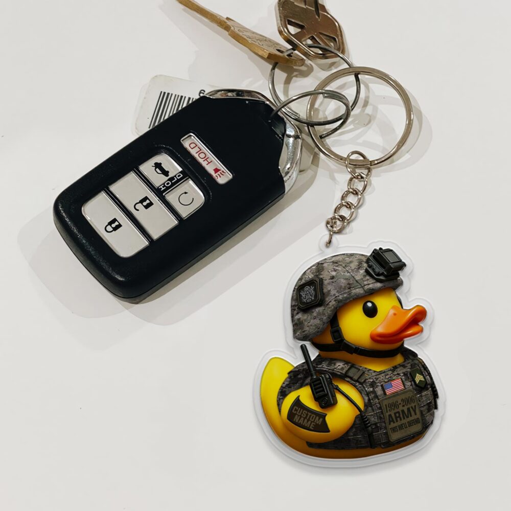 US Army, Remember - Honor - Respect - Acrylic Keychain - Image 3