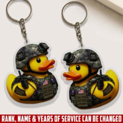 US Coast Guard, Life And Pride - Acrylic Keychain