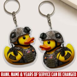 US Marine Corps, The Devil Dogs - Acrylic Keychain