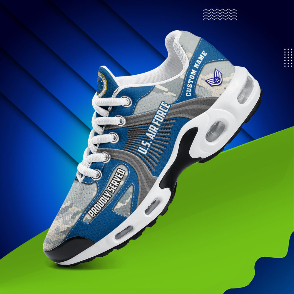 US Air Force , E 6 Air Force Technical Sergeant - Air Max Plus Shoes - Image 2