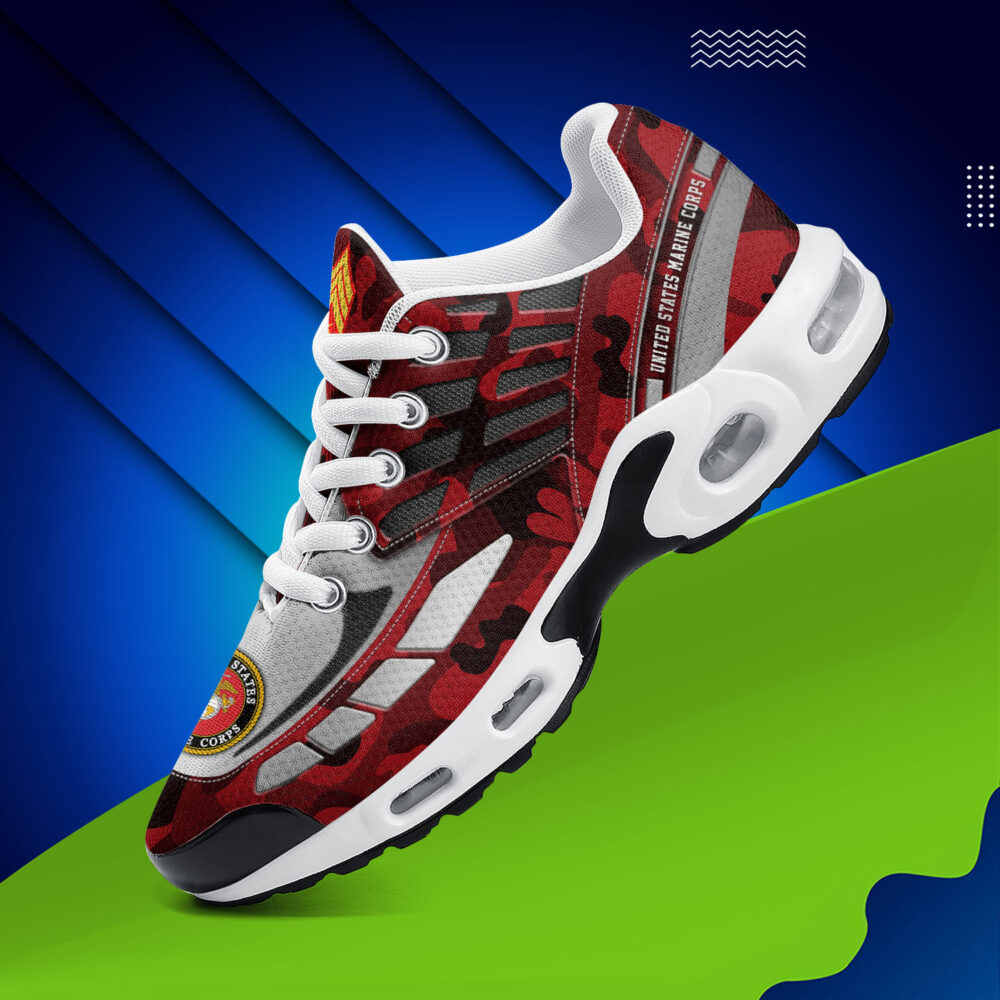 US Marine Corps, American By Birth, Veteran By Choice - Air Max Plus Shoes - Image 2