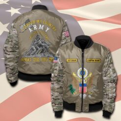 US Army, E 6 Army Staff Sergeant - Bomber Jacket