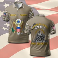 US Army, Honor, Duty, Service - Polo Shirt