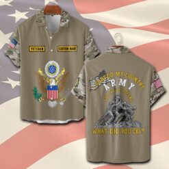 US Army, O 4 Army Major - Short Sleeve Button Shirt